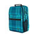Plecak HP Campus XL do notebooka 16" 7J594AA Niebiesko-Turkusowa krata