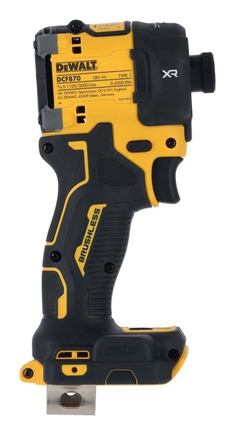 Zakrętarka udarowa 18V DCF870NT DEWALT