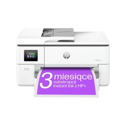 HP OfficeJet Pro 9720e Bezprzewodowe All-in-One W kolorze Drukarka, Drukowanie dwustronne; Kopiowanie, skanowanie