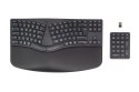 Klawiatura HP 960 Ergonomic Wireless Keyboard bezprzewodowa czarna 7E755AA