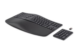 Klawiatura HP 960 Ergonomic Wireless Keyboard bezprzewodowa czarna 7E755AA