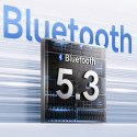 Głośnik bezprzewodowy podświetlany RGB Bluetooth 80W - czarny
