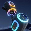 Głośnik bezprzewodowy podświetlany RGB Bluetooth 80W - czarny