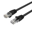 Kabel sieciowy Ethernet CAT6 1000Mbps RJ45 internetowy LAN okrągły 40 m - czarny