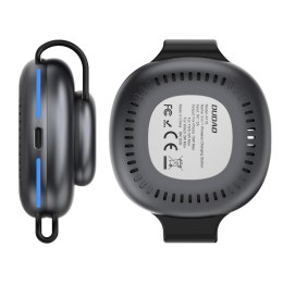 Ładowarka bezprzewodowa 3w1 na smartfon smartwatch słuchawki MagSafe - czarna
