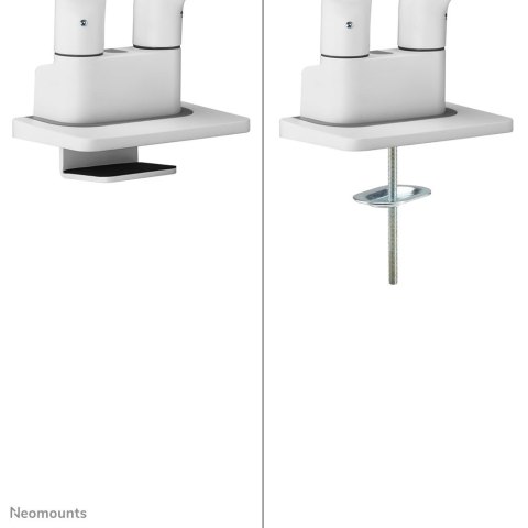 Neomounts DS70S-950WH2 uchwyt / stojak do monitorów 88,9 cm (35") Biurko Biały