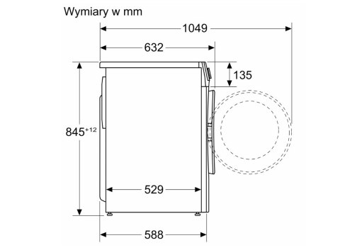 Pralka BOSCH WGG254ZGPL