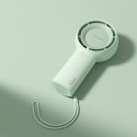 Wentylator ręczny mini dmuchawa przenośny wiatraczek 4000 mAh - zielony