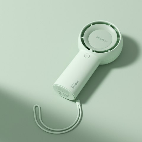Wentylator ręczny mini dmuchawa przenośny wiatraczek 4000 mAh - zielony