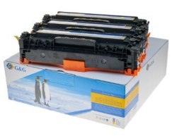 G&G NT-PH541UC|UM|UY-3 kaseta z tonerem 3 szt. Zamiennik Cyjan, Purpurowy, Żółty