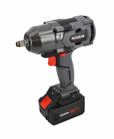 HOOZAR KLUCZ UDAROWY 1/2" 18V 1x4.0Ah 600Nm IW20BL-M1