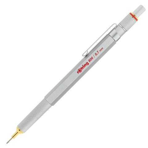 Automatyczny ołówek Rotring 800 0.7 Sidabras