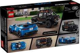 LEGO Speed Champions 77264 - Jaguar Project 7 i Land Rover Defender