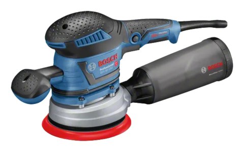 Bosch GEX 40-150 Szlifierka tarczowa 12000 RPM 24000 OPM Czarny, Niebieski, Czerwony 400 W