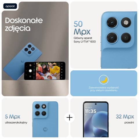 Motorola Moto G17 4/128GB PANTONE Alaskan Blue