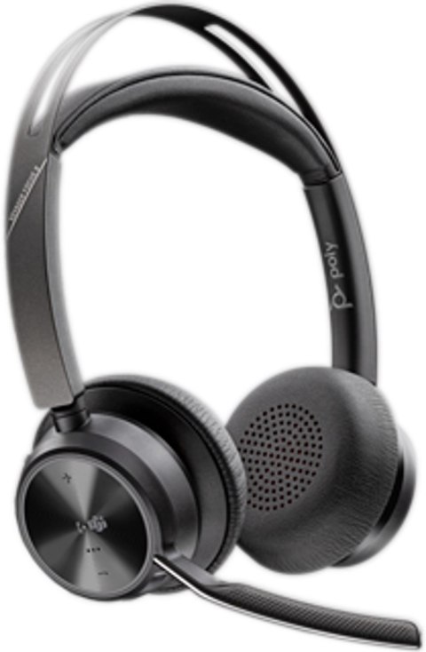 Słuchawki Poly Voyager Focus 2 z certyfikatem Microsoft Teams USB-C-C Headset + USB-C/A Adapter 9T9J4AA#AC3