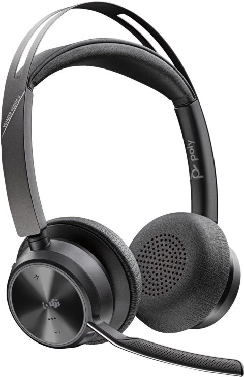 Słuchawki Poly Voyager Focus 2 z certyfikatem Microsoft Teams USB-C-C Headset + USB-C/A Adapter 9T9J4AA#AC3