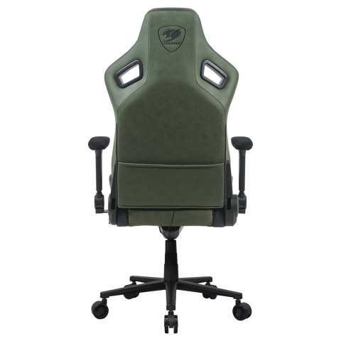 COUGAR DEFENSOR S ARMY GREEN F Uniwersalny fotel dla gracza Tapicerowane siedzisko Zielony