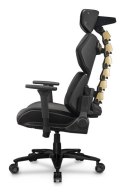 COUGAR Terminator Elite Gold Fotel dla gracza Obite siedzisko Czarny, Złoto