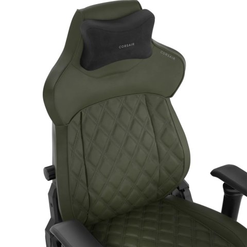 Corsair TC500 LUXE Fotel dla gracza Tapicerowane siedzisko Zielony