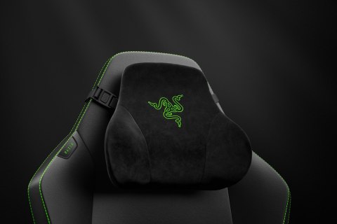 Razer Iskur V2 NewGen Fotel gamingowy Obite siedzisko Czarny, Zielony