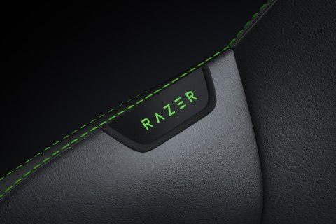 Razer Iskur V2 NewGen Fotel gamingowy Obite siedzisko Czarny, Zielony