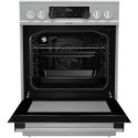 Gorenje Cooker EC6351WC Hob type Vitroceramic, Oven type Electric, Stainless steel, Width 60 cm, Electronic ignition, Grilling,