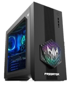 Acer Predator PO3-665 Intel Core Ultra 7 265F 32 GB DDR5-SDRAM 1 TB SSD NVIDIA GeForce RTX 5070 Windows 11 Home Desktop PC Czarn