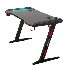 Biurko gamingowe Raptor GT100 120x60cm RGB czarne