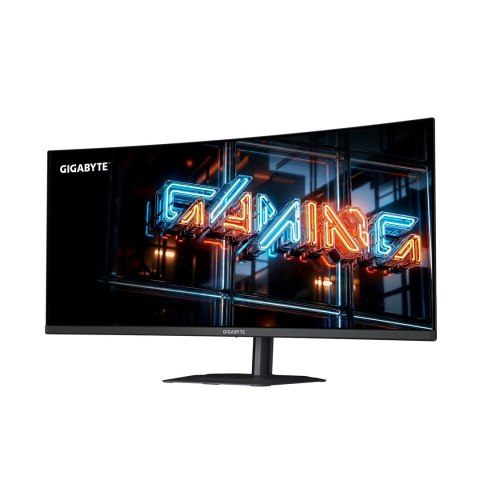 GIGABYTE MO34WQC36 monitor komputerowy 86,4 cm (34") 3440 x 1440 px Wide Quad HD QD-OLED Czarny