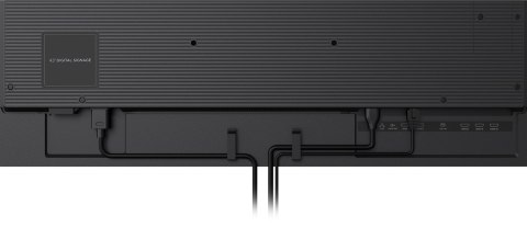 Iiyama LH5565UHSB-B1 signage display Kiosk 138,7 cm (54.6") LED Wi-Fi 800 cd/m2 4K Ultra HD Czarny Procesor wbudowany Android 11