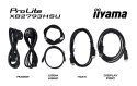 Iiyama ProLite X4373UHSU-B2 monitor komputerowy 108 cm (42.5") 3840 x 2160 px 4K Ultra HD LED Czarny