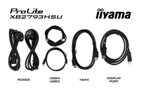 Iiyama ProLite X4373UHSU-B2 monitor komputerowy 108 cm (42.5") 3840 x 2160 px 4K Ultra HD LED Czarny