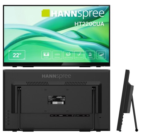 Monitor Hannspree 54,6 cm (21,5") HT220CUA 16:9 M-TOUCH HDMI+DP