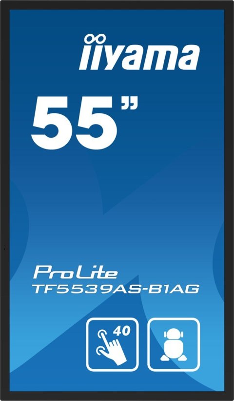 Monitor Iiyama ProLite TF5539AS-B1AG 55 PCAP IPS 4K