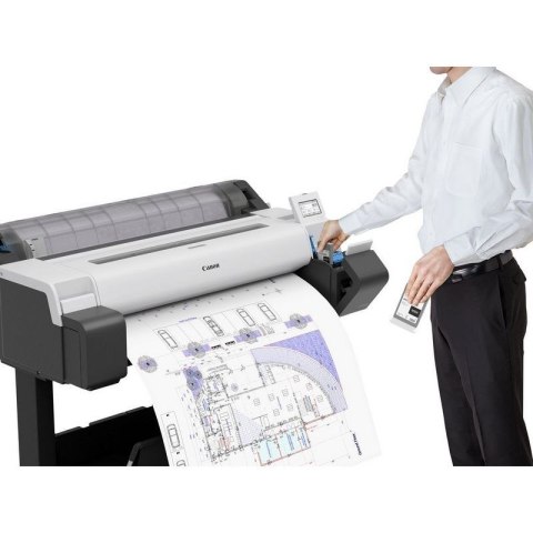 Canon imagePROGRAF TM-340 drukarka wielkoformatowa Wi-Fi Bubblejet Kolor 2400 x 1200 DPI A0 (841 x 1189 mm) Przewodowa sieć LAN