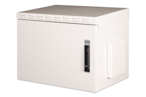 Digitus Szafa sieciowa wisząca 19" 7U rack 600x450, drzwi pełne, szary, niedzielona, złożona, IP55, 100kg