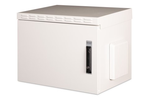 Digitus Szafa sieciowa wisząca 19" 7U rack 600x450, drzwi pełne, szary, niedzielona, złożona, IP55, 100kg