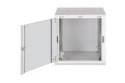 Digitus Szafa sieciowa wisząca DYNAmic 19" 12U rack 600x600, drzwi szyba, szary, niedzielona, złożona, 60kg