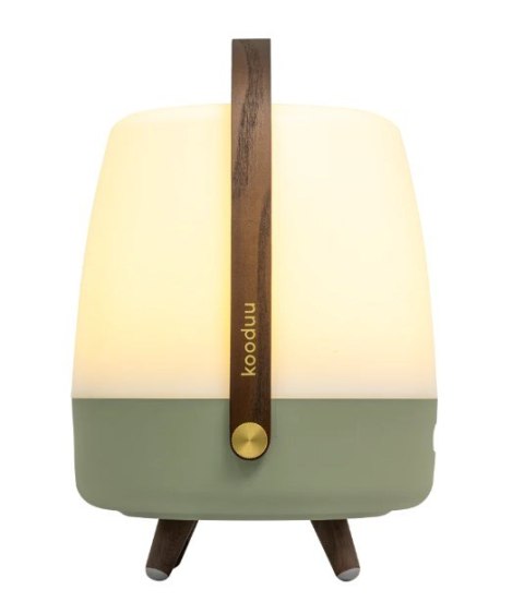 KOODUU LITE-UP PLAY Lampa przenośna z głośnikiem - Ciemnozielony