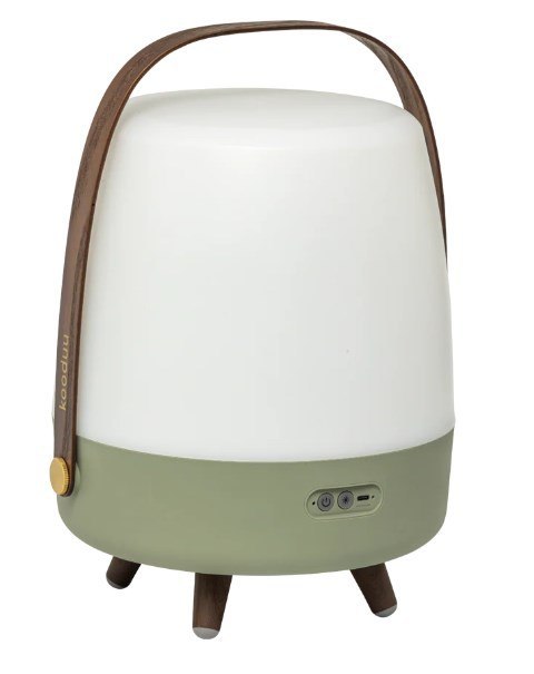 KOODUU LITE-UP PLAY Lampa przenośna z głośnikiem - Ciemnozielony
