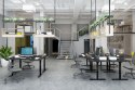 Digitus Elektrycznie regulowany stelaż stołu, dwa silniki, 3-stopniowy, kolor czarny