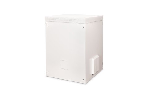 Digitus Szafa sieciowa wisząca 19" 16U rack 600x600, drzwi pełne, szary, niedzielona, złożona, IP55, 100kg