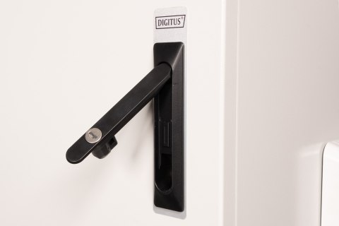 Digitus Szafa sieciowa wisząca 19" 16U rack 600x600, drzwi pełne, szary, niedzielona, złożona, IP55, 100kg