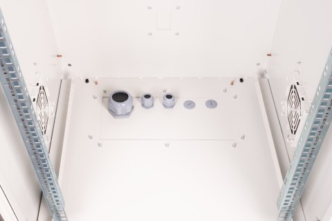 Digitus Szafa sieciowa wisząca 19" 16U rack 600x600, drzwi pełne, szary, niedzielona, złożona, IP55, 100kg