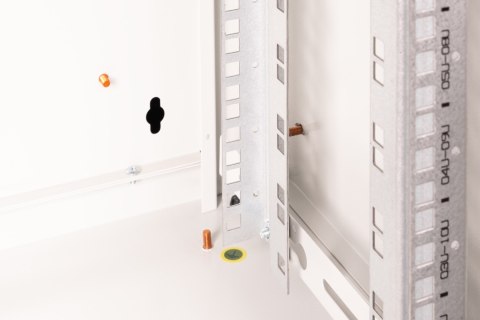 Digitus Szafa sieciowa wisząca Unique 19" 12U rack 600x450, drzwi szyba, szary, niedzielona, złożona, 100kg