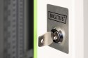 Digitus Szafa sieciowa wisząca Unique 19" 16U rack 600x450, drzwi szyba, szary, niedzielona, złożona, 100kg