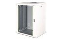 Digitus Szafa sieciowa wisząca Unique 19" 16U rack 600x450, drzwi szyba, szary, niedzielona, złożona, 100kg