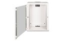 Digitus Szafa sieciowa wisząca Unique 19" 16U rack 600x450, drzwi szyba, szary, niedzielona, złożona, 100kg