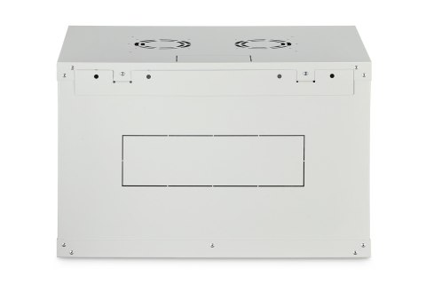 NWS Wandschrank 19" 7HE Digitus 416,15x600x450 mm, Farbe Grau (RAL 7035)